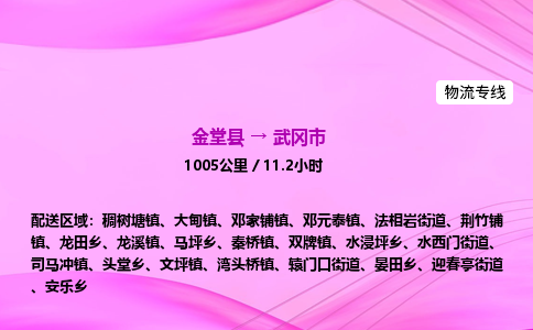 金堂到武冈市物流公司|金堂县至武冈市物流专线|零担托运