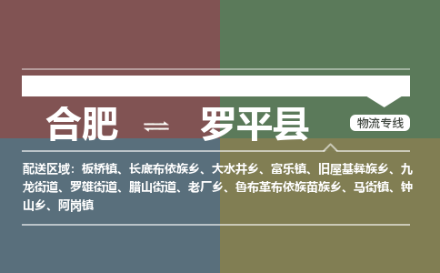 合肥到罗平物流公司_合肥到罗平物流专线_合肥至罗平货运公司