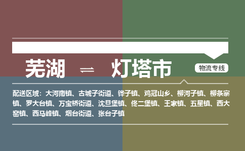 芜湖到灯塔物流专线_芜湖到灯塔物流公司_芜湖至灯塔货运专线